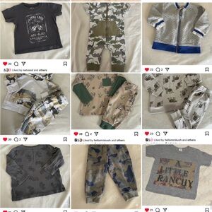 Boys 12m clothing bundle
